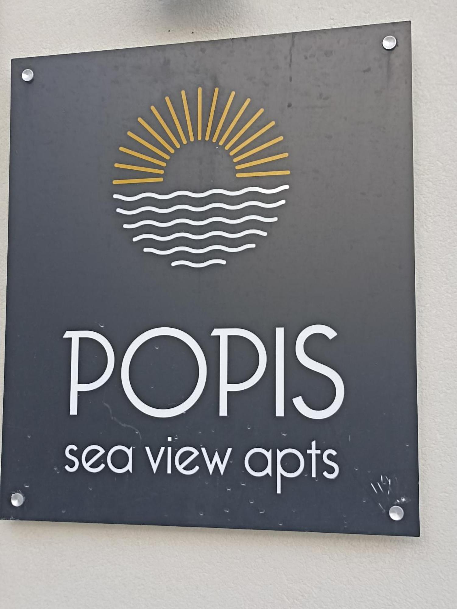 Popis Sea View Apartments 阿齐亚·佩拉加 外观 照片