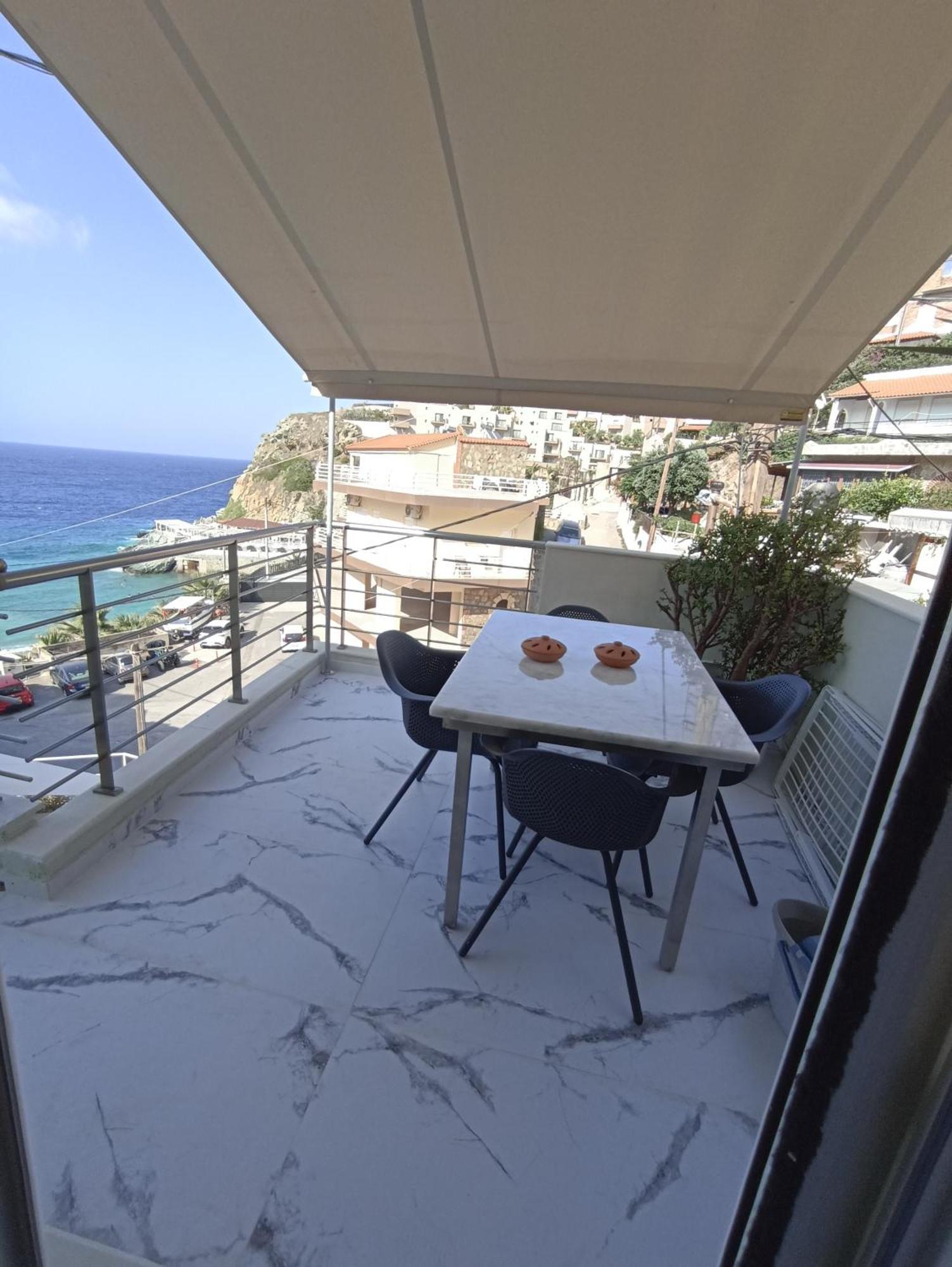Popis Sea View Apartments 阿齐亚·佩拉加 外观 照片