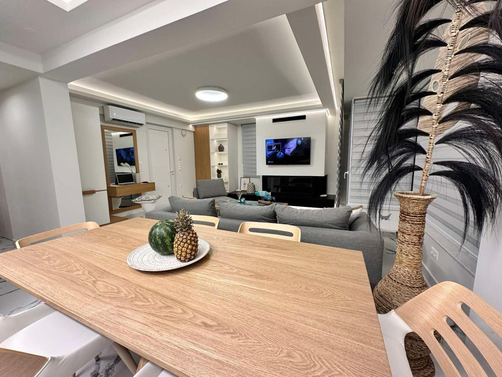 Popis Sea View Apartments 阿齐亚·佩拉加 外观 照片