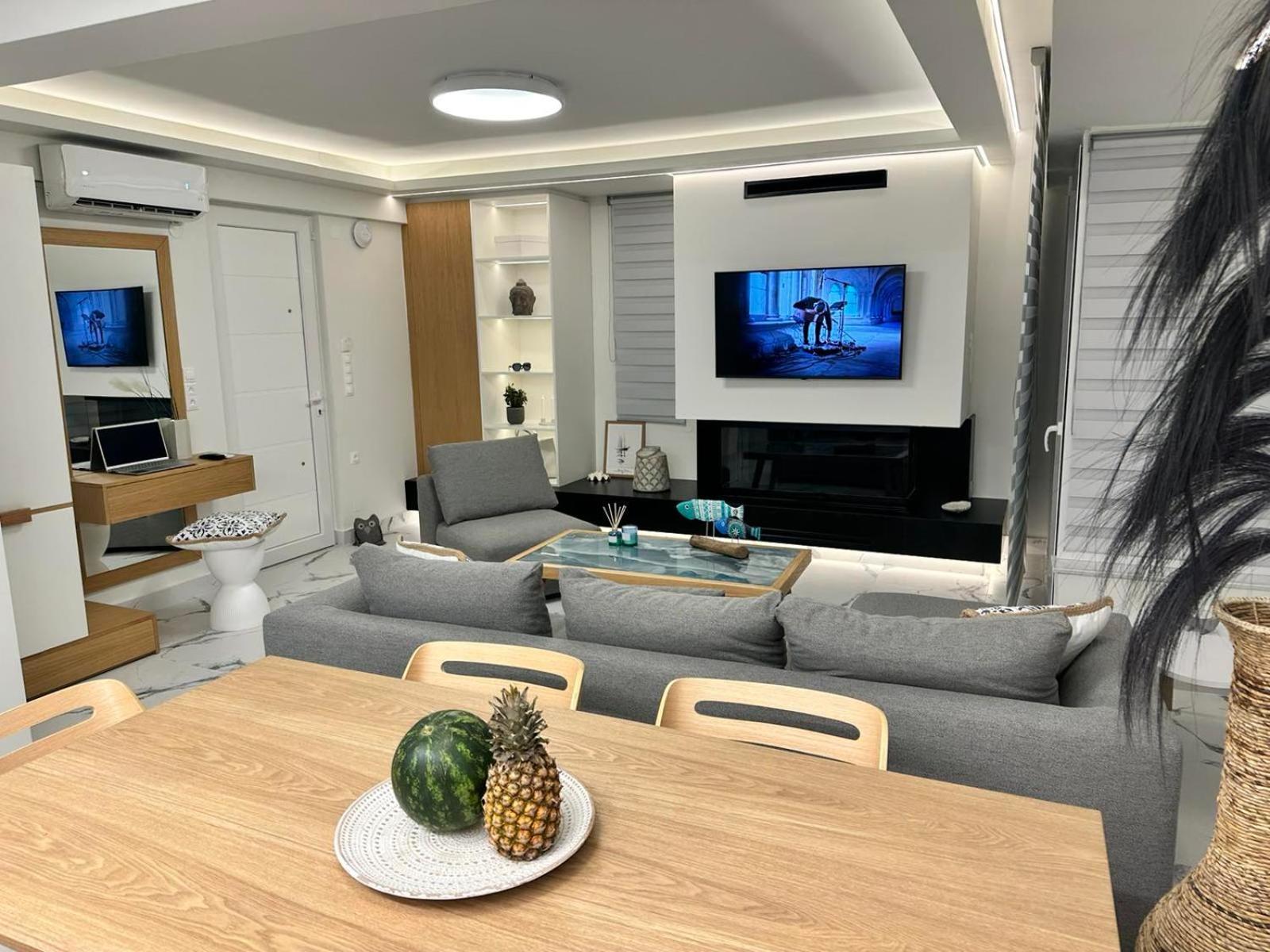 Popis Sea View Apartments 阿齐亚·佩拉加 外观 照片